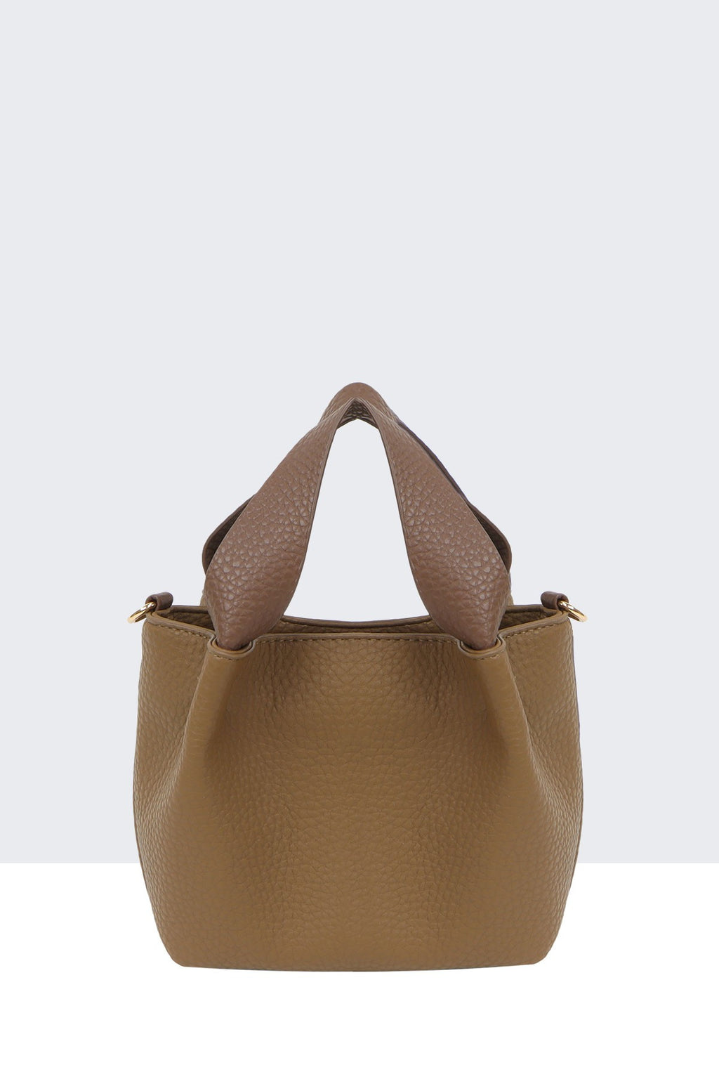 Sac à main femme – Simili-cuir grainé avec bandoulière amovible